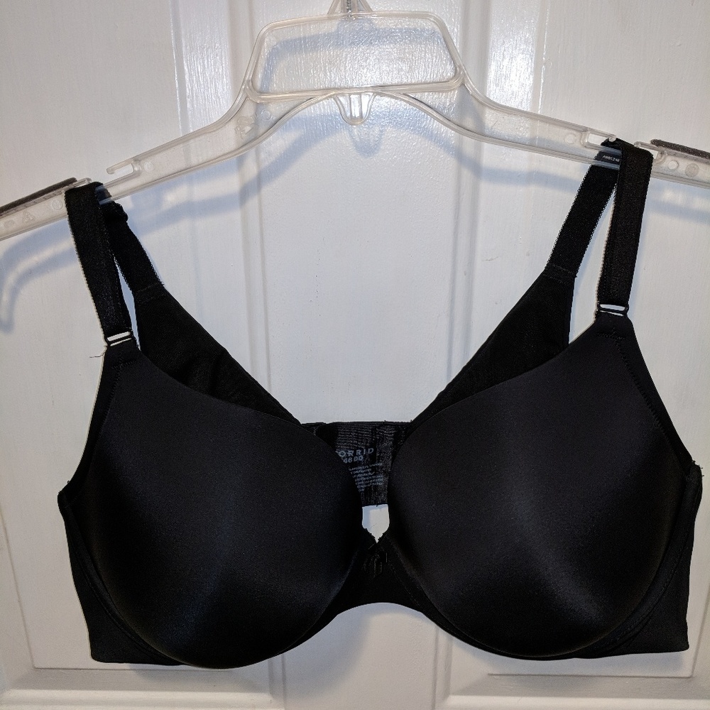 Torrid Black 360 Back Smoothing PushUp Plunge Bra